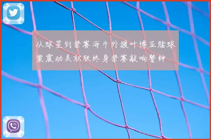 从球星到禁赛海牛外援叶博亚赌球案震动美职联终身禁赛敲响警钟